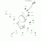 MULE PRO-MX (KAF700AKF) Фара