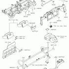 MULE 4010 4x4 (KAF620MKF) Лейбл предостережения