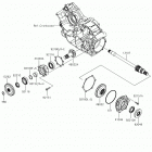 TERYX4 (KRT800GKFA) Передняя коническая зубчатая передача