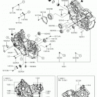 TERYX4 (KRT800FKF) Картер двигателя
