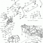 TERYX (KRF800GKFA) Guards  /  cab frame