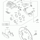 TERYX (KRF800GKFA) Передний тормоз