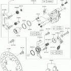 MULE PRO-FXT (KAF820CKF) Задний тормоз