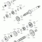 TERYX4 (KRT800FKF) Трансмиссия