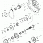 MULE SX (KAF400LKF) Трансмиссия