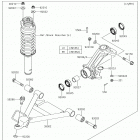 MULE 4010 TRANS4x4 (KAF620SKF) Передняя подвеска
