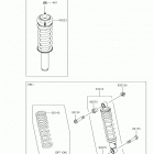 MULE SX (KAF400HKF) Амортизатор