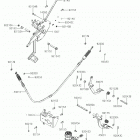 MULE PRO-MX EPS LE Brake pedal  /  throttle lever