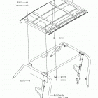 MULE PRO-FX (KAF820GKF) Sun top