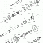 MULE 4010 TRANS4x4 (KAF620SKF) Трансмиссия