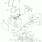 TERYX (KRF800GKFA) Топливный бак