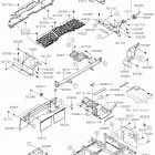 MULE PRO-DXT (KAF1000BKF) Детали рамы (зад.)