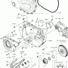 MULE PRO-FXT (KAF820BKF) Крышка вариатора