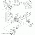 MULE PRO-FXT (KAF820JKF) Brake pedal  /  throttle lever