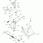 MULE SX (KAF400JKF) Рачаг переключения