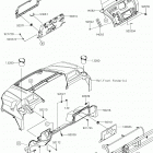 MULE PRO-FXT (KAF820AKF) Передний ящик