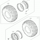 MULE 4010 TRANS4x4 (KAF620SKF) Wheels  /  tires