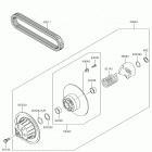 MULE 4010 TRANS4x4 (KAF620SKF) Driven converter  /  drive belt