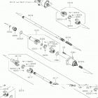 MULE SX (KAF400PKF) Кардан