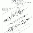 MULE PRO-FX (KAF820EJF) Карданный вал