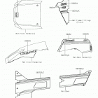 TERYX4 (KRT800FKF) Decals(white)(fgf)