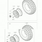 MULE SX (KAF400TKS) Wheels  /  tires