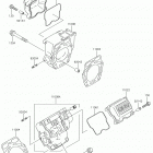 MULE 4000 TRANS (KAF620WKF) Головка цилиндров