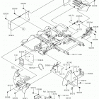 MULE SX (KAF400NKF) Детали рамы (зад.)