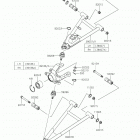 MULE PRO-DXT (KAF1000BKF) Передняя подвеска