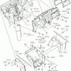 MULE SX (KAF400JKF) Детали рамы (фронт)
