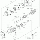 MULE SX (KAF400HKF) Стартер