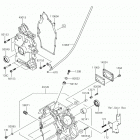 MULE 4010 4x4 (KAF620MKF) Картер двигателя