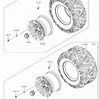 MULE PRO-FXR (KAF820KJF) Wheels  /  tires