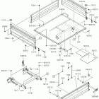 MULE SX (KAF400KJF) Багажник-кузов