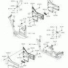 TERYX (KRF800FJF) Бардачек