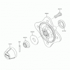 TERYX4 Rear hubs  /  brakes