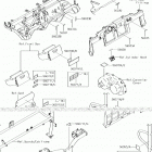 MULE 4010 4x4 (KAF620MJF) Лейбл предостережения