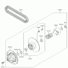 MULE 4010 Trans4x4 (KAF620SJF) Driven converter  /  drive belt
