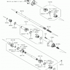 MULE SX (KAF400KJF) Кардан
