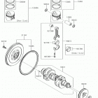 MULE PRO-DXT Crankshaft  /  piston(s)