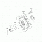 TERYX (KRF800GJFA) Rear hubs  /  brakes
