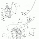 MULE 4010 4x4 (KAF620TJF) Картер двигателя