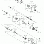 MULE SX (KAF400NJF) Кардан
