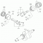 MULE 4010 4x4 (KAF620TJF) Crankshaft  /  piston(s)