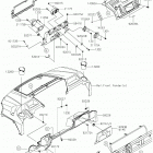 MULE PRO-DXT (KAF1000BJF) Передний ящик