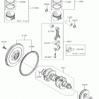 MULE PRO-DXT (KAF1000BJF) Crankshaft  /  piston(s)