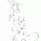 MULE 4010 4x4 Глушитель