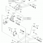 MULE PRO-DXT (KAF1000BJF) Задняя подвеска