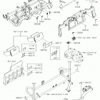 MULE 4010 4x4 (KAF620TJF) Лейбл предостережения