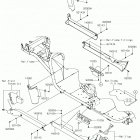 MULE 4010 TRANS4X4 (KAF620XJF) Боковые крышки  /  крышка цепи